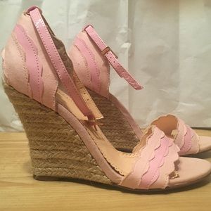 Light pink wedges by Madison by Shoedazzle